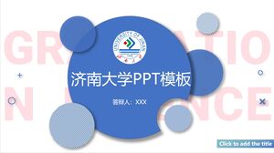 Modelo PPT da Universidade de Jinan