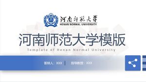 Henan Normal University Template