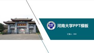 Templat PPT Universitas Henan