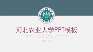 Templat PPT Universitas Pertanian Hebei