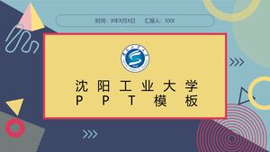 Modello PPT dell'Università della Tecnologia di Shenyang
