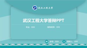 PPT de defensa de la Universidad de Ingeniería de Wuhan