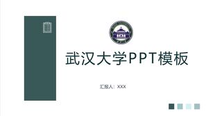Modèle PPT de l'Université de Wuhan