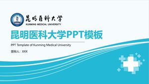 Szablon PPT Uniwersytetu Medycznego w Kunming