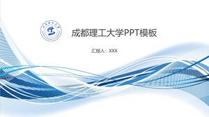 Chengdu Teknoloji Üniversitesi PPT Şablonu