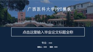 Modello PPT dell'Università di Medicina del Guangxi