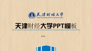 Tianjin University of Finance and Economics PPT Template PowerPoint