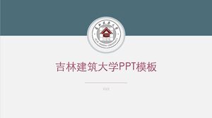 Modelo PPT da Universidade Jilin Jianzhu