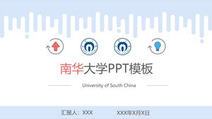 Modelo PPT da Universidade do Sul da China