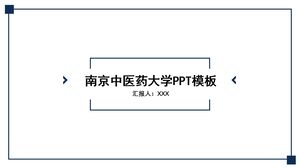 Modelo PPT para a Universidade de Medicina Tradicional Chinesa de Nanjing