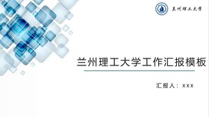 Templat Laporan Kerja Universitas Teknologi Lanzhou