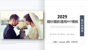 Templat PPT Album Fotografi Pernikahan untuk Latar Belakang Fotografi Pernikahan
