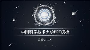 Modelo PPT para Universidade de Ciência e Tecnologia da China