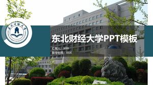 PPT-Vorlage der Northeast University of Finance and Economics