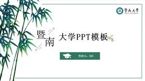 PPT-Vorlage der Universität Jinan