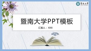 Szablon PPT Uniwersytetu Jinan