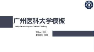 Plantilla de la Universidad Médica de Guangzhou