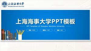 Modèle PPT de l'Université maritime de Shanghai
