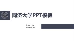 Szablon PPT Uniwersytetu Tongji
