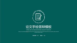 Thesis Handdrawn Defense Template