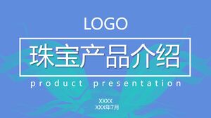 Jewelry Product Introduction PPT Template