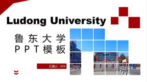 Modelo PPT da Universidade de Ludong
