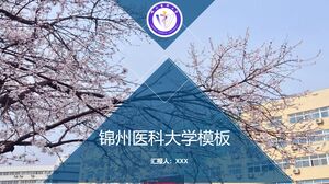 Szablon dla Uniwersytetu Medycznego w Jinzhou