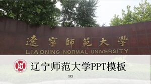 Modelo PPT da Universidade Normal de Liaoning
