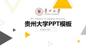 Guizhou Üniversitesi PPT Şablonu