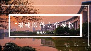 Fujian Medical University Template