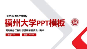 Templat PPT Universitas Fuzhou