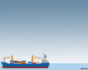 Maritime Transportation PowerPoint Template
