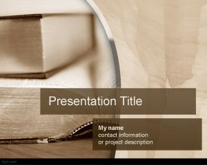 Buku PowerPoint Template