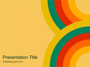 Free Color Wallpaper PowerPoint Template