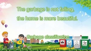 Theme class will be garbage sorting ppt