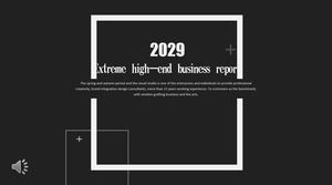 European and American business PPT template