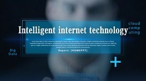 Szablon PPT technologii internetowej Szablon PPT technologii internetowej