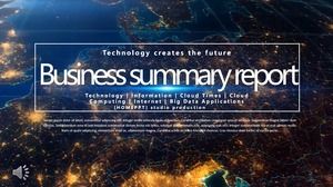 Modèle de rapport PPT du rapport de synthèse sur l'activité scientifique et technologique Modèle de rapport PPT du rapport de synthèse sur l'activité scientifique et technologique