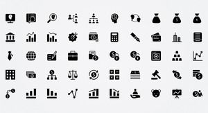 Black 250 Vector Editable PPT Small Icons