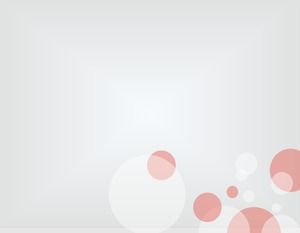 Bubble decoration gradient gray PPT background