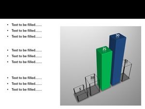 3d style ppt chart