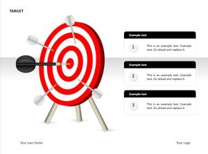 Diagrama PPT Bullseye