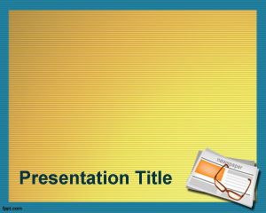 Читатель Шаблон PowerPoint