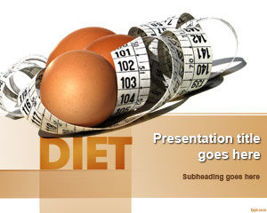 Dieta i Odżywianie PowerPoint Template