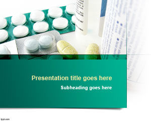 Tabletki PowerPoint Template