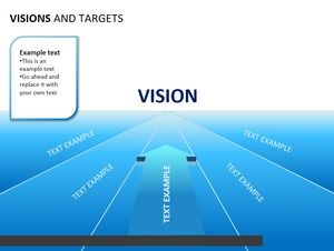 Gerenciamento de metas Sprint Vision PPT Chart