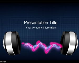 Modèle Radio Music PowerPoint