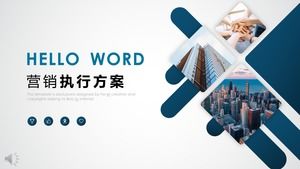 Marketing plan execution plan PPT template Marketing plan execution plan PPT template