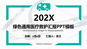 Green channel ambulanță medicală cunoștințe experiență prezentare raport model model ppt