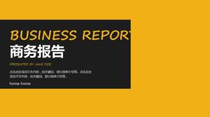 Simple business work report